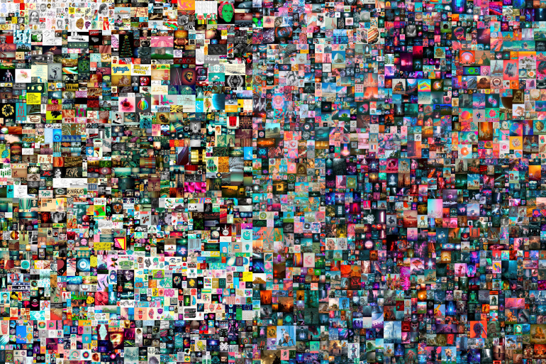 Non-Fungible Tokens business meets art